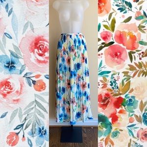 Buffalo David Bitton Watercolor Maxi Skirt